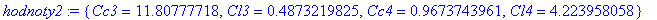 hodnoty2 := {Cc3 = 11.80777718, Cl3 = .4873219825, Cc4 = .9673743961, Cl4 = 4.223958058}