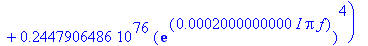 prenosf := .1837134170e73*exp(.2000000000e-3*I*Pi*f)^2*(exp(.2000000000e-3*I*Pi*f)-1.)*(-1.+3.*exp(.2000000000e-3*I*Pi*f)-3.*exp(.2000000000e-3*I*Pi*f)^2+exp(.2000000000e-3*I*Pi*f)^3)/(.4654744820e74-....